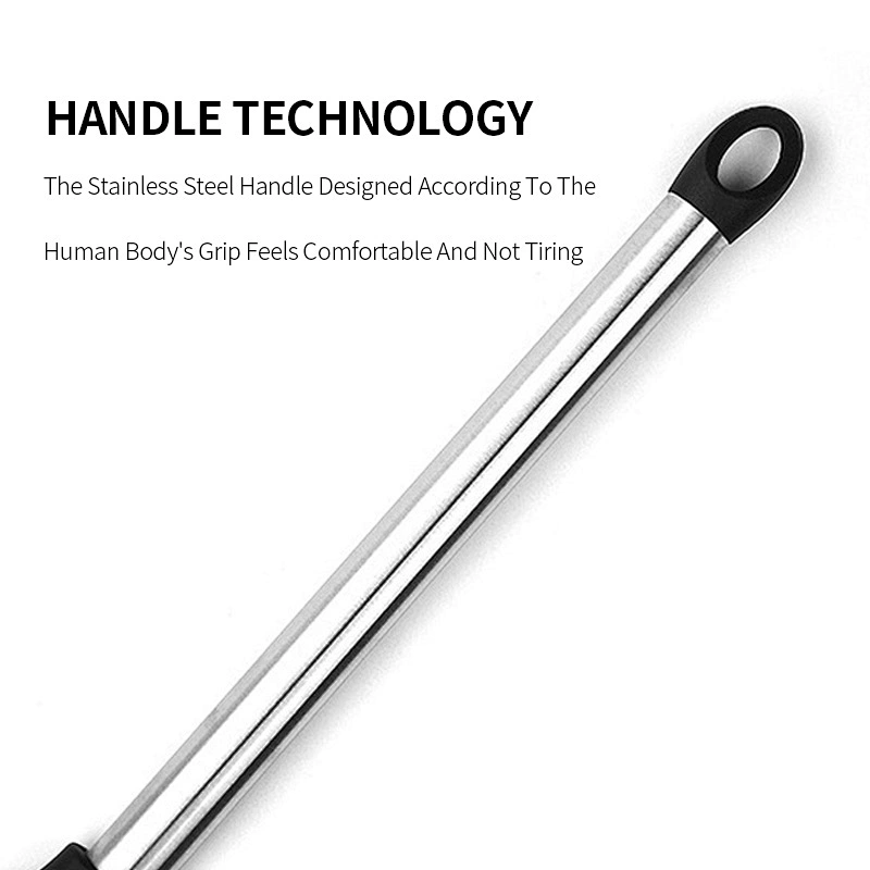 High Quality Heat Resistant Silicone Soup Ladle With Stainless Steel Handle Cooking Tools Kitchen Accessories Set